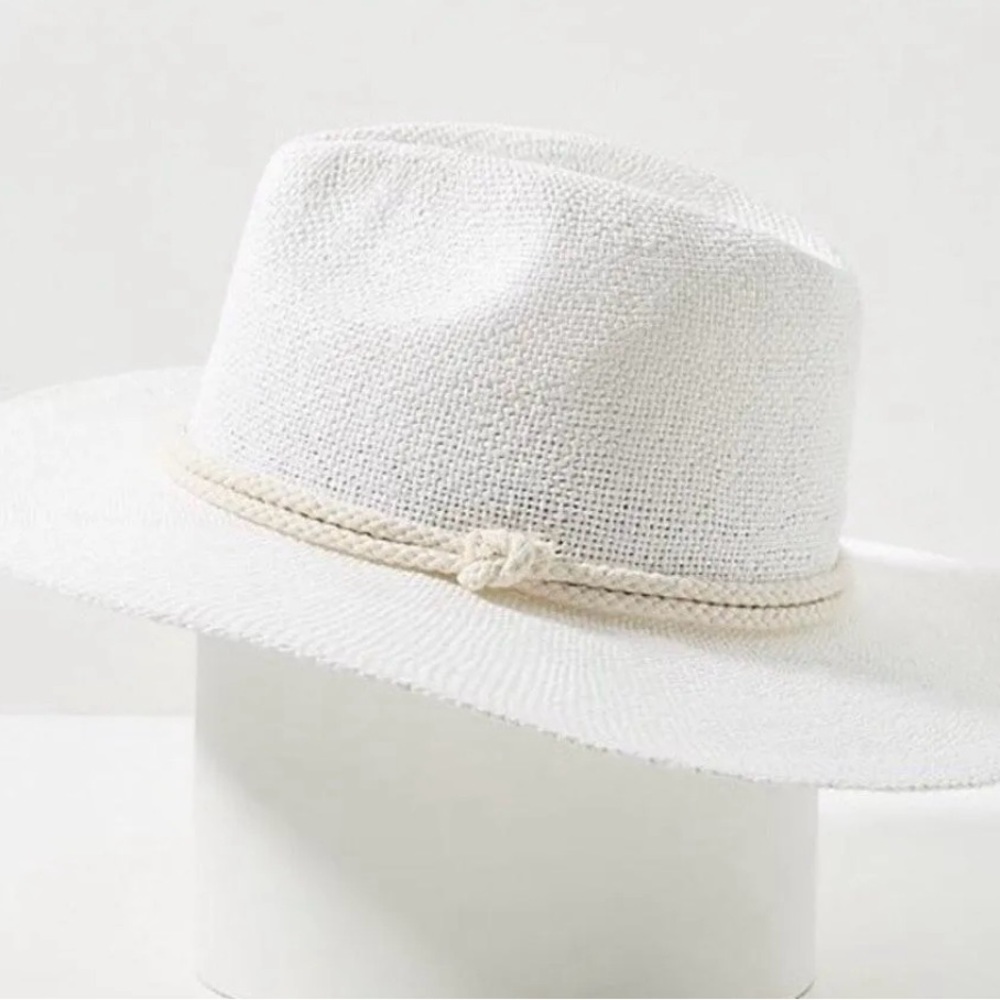 Artisanal made rancher hat by Free People x Anthropologie